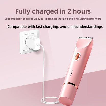 Dual Head USB Rechargeable Electric Hair Trimmer