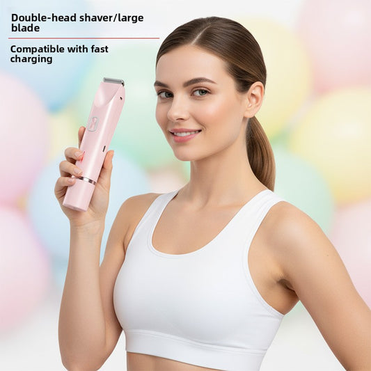 Dual Head USB Rechargeable Electric Hair Trimmer